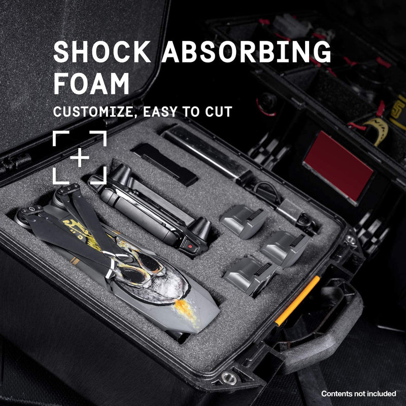 Vault Pelican V550 Hard Case with Foam (Black)