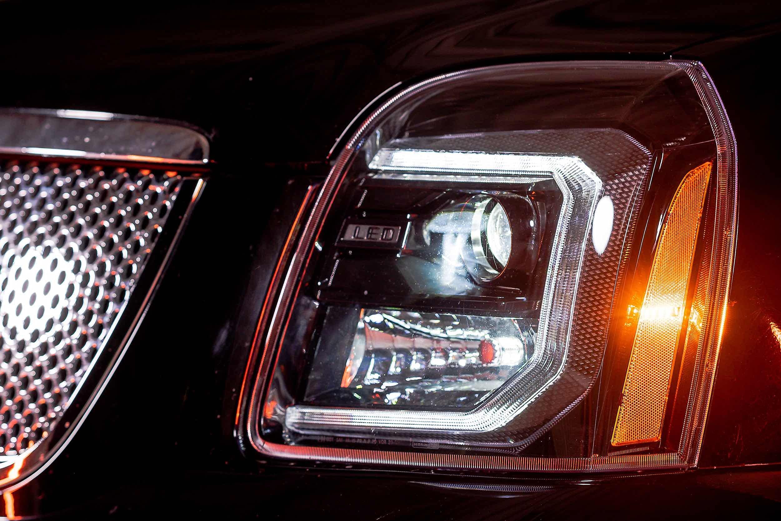 Morimoto XB LED Headlights Hybrid, Plug and Play Headlight Housing Upgrade for GMC Yukon (09-14), DOT Approved LED Assemblies (1x LF557)
