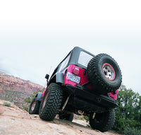 Rock Crawler WARN 61857 Rear Bumper for Jeep Wrangler YJ (1987-1995)