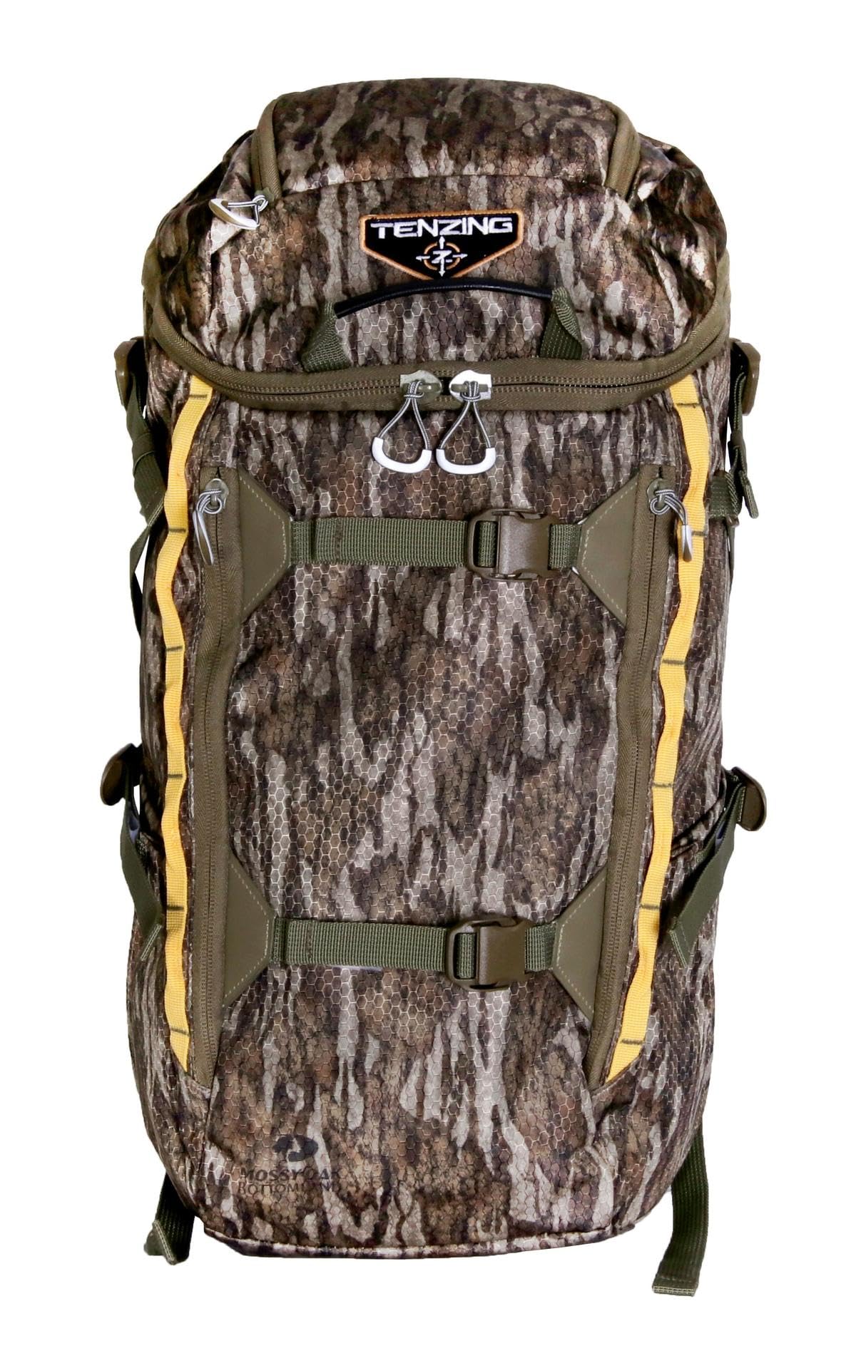 1500 TENZING Whitetail Day Pack, Olive Green, Ultra-Durable Hunting Backpack with 4 Compartments & 10 Organizational Pockets Camo Backpack for Hunting Gear and Equipment
