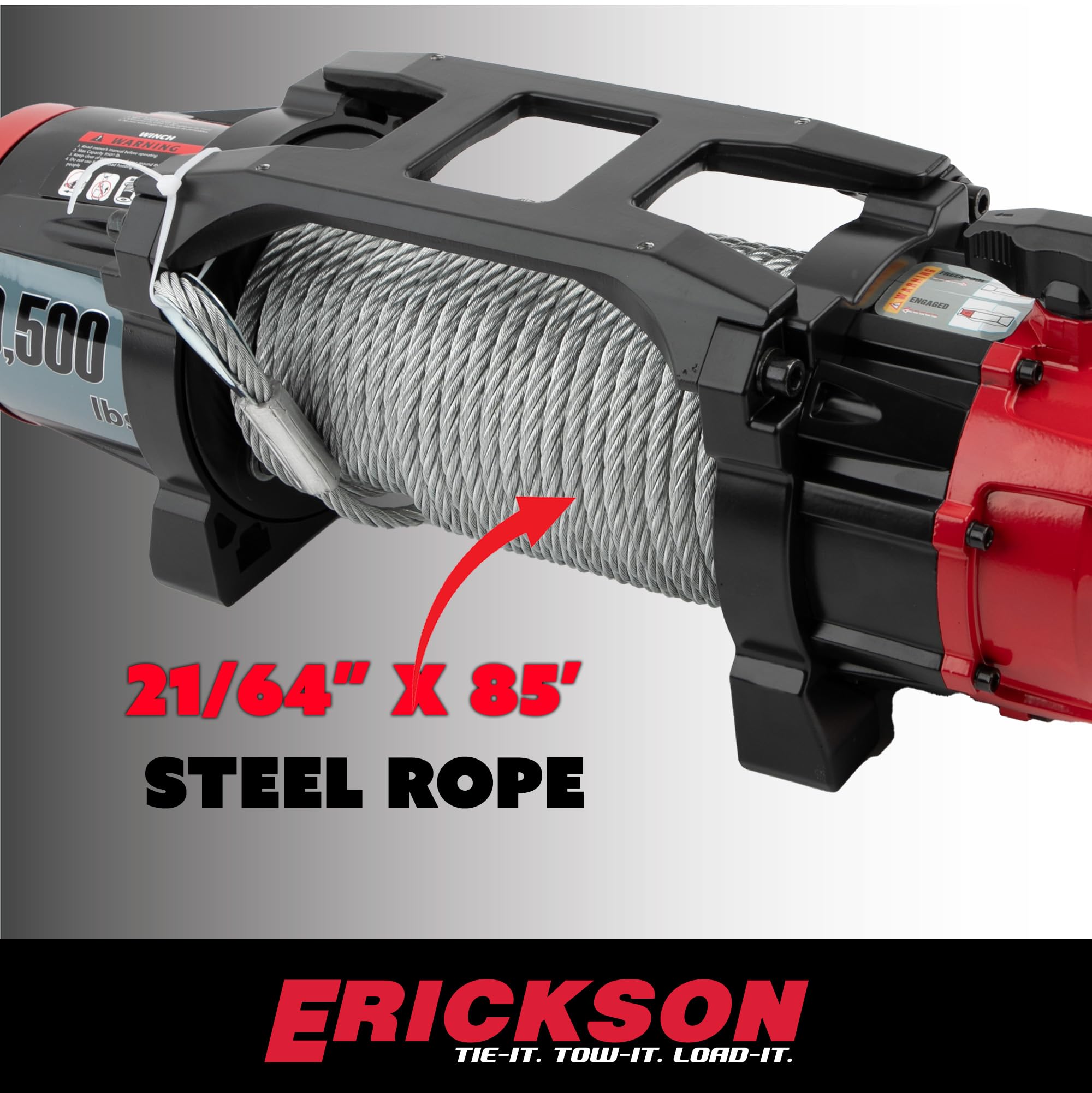 12V Waterproof Electric Winch 9500lb with Steel Cable and Wired or Wireless Remote, Ideal for Trucks Heavy Duty Vehicles and Trailers