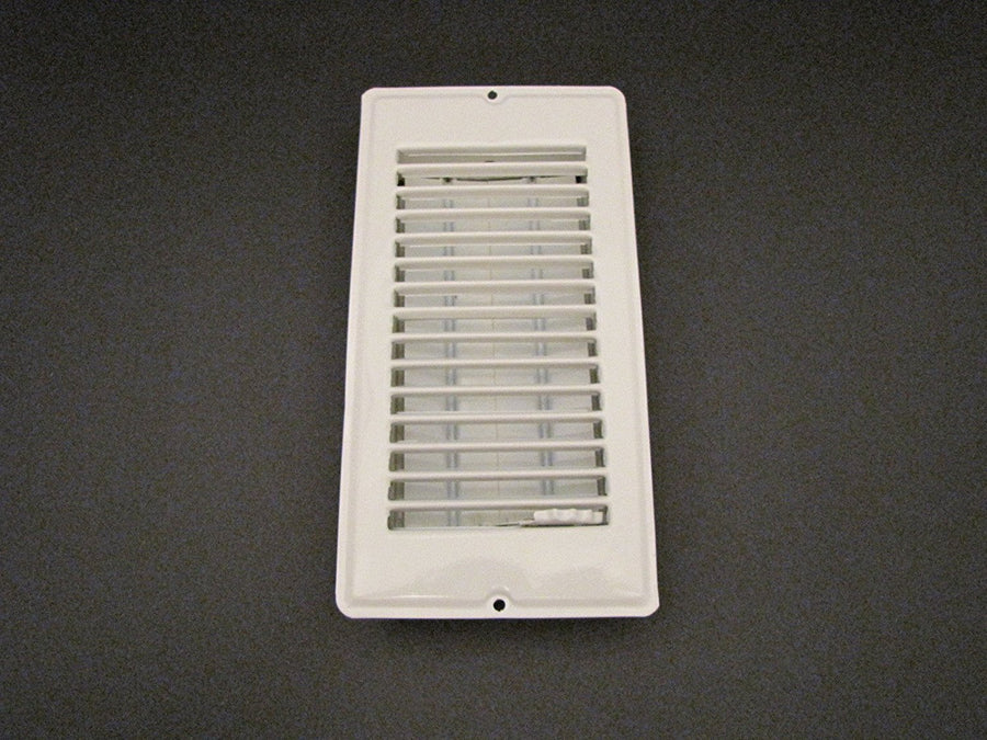 White Floor Register 4 X 10