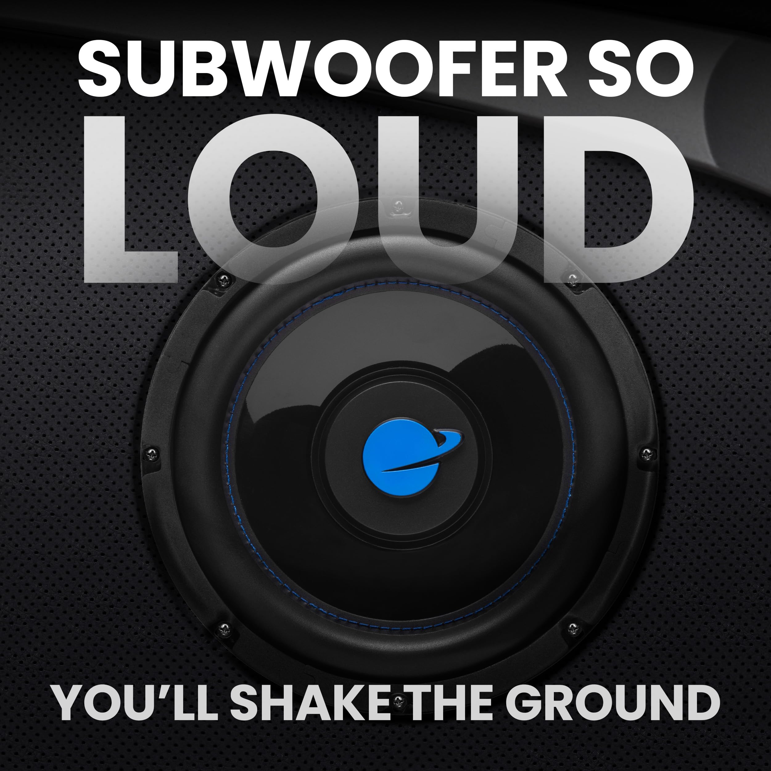 Planet Audio Anarchy Series PL8S 8 Inch Car Subwoofer - 600 Watts Max, Single 4 Ohm Voice Coil, Sold Individually, Hook Up to Amp