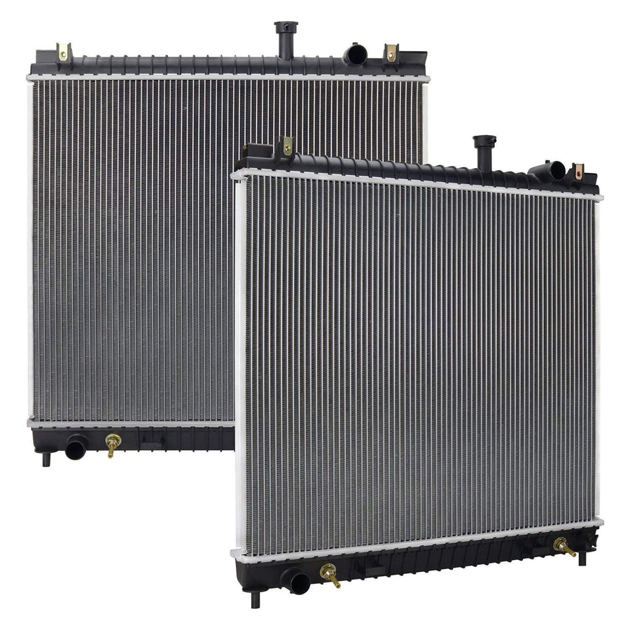 Mishimoto Plastic End-Tank Radiator R2691-AT Compatible With Infiniti QX56 2004-2010