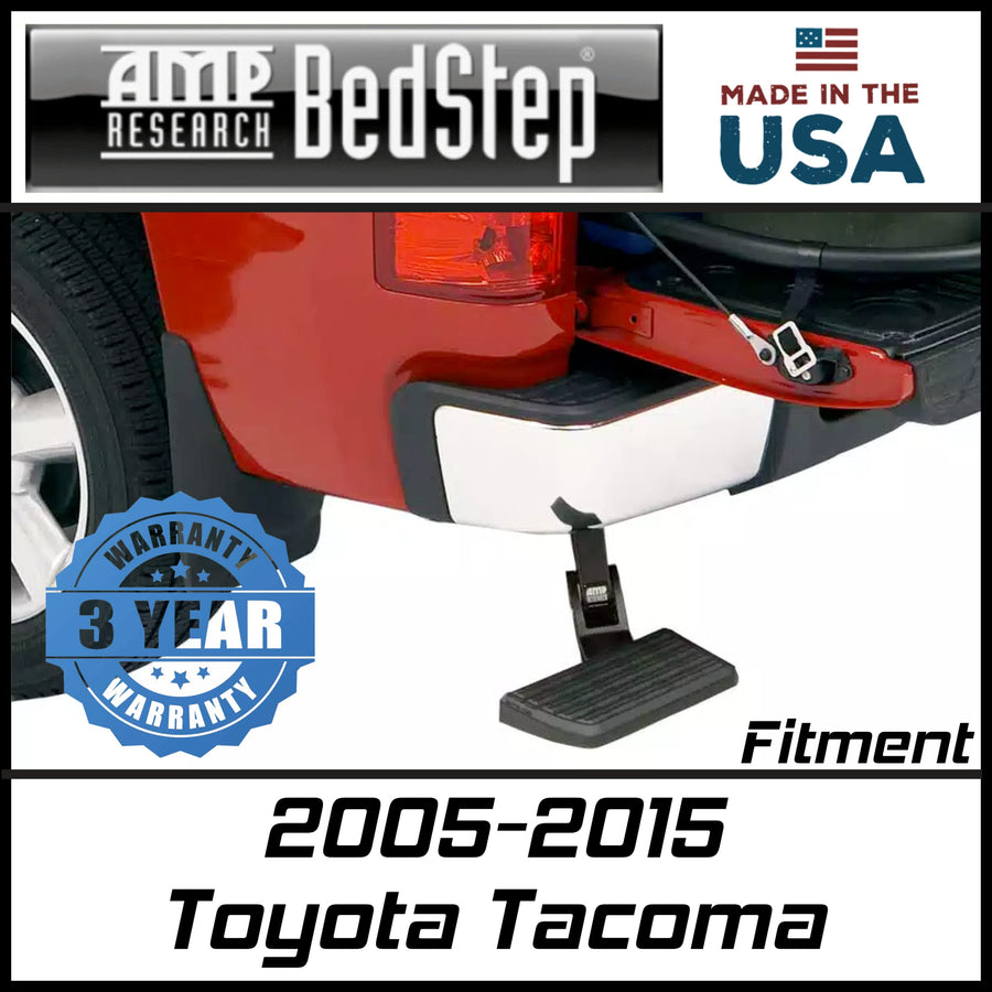 AMP Research RealTruck BedStep | 75307-01A | Fits 2005 - 2015 Toyota Tacoma