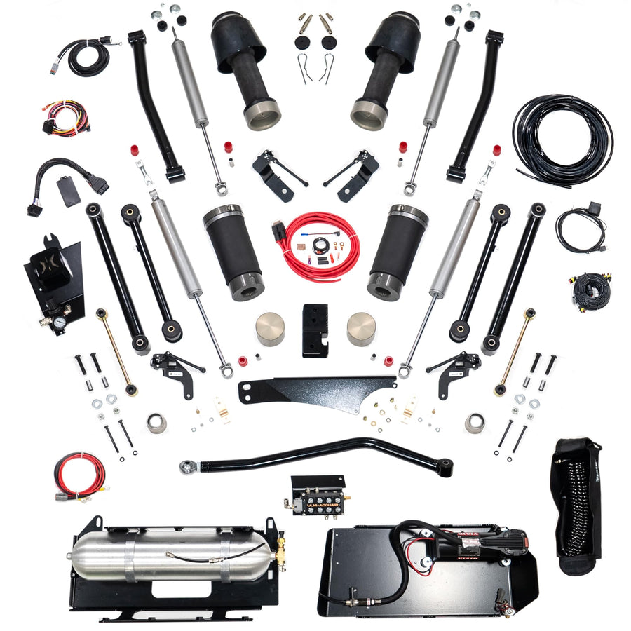 Jeep Wrangler JKU 3" Dynamic Lift Kit Compatible with AccuAir Suspension