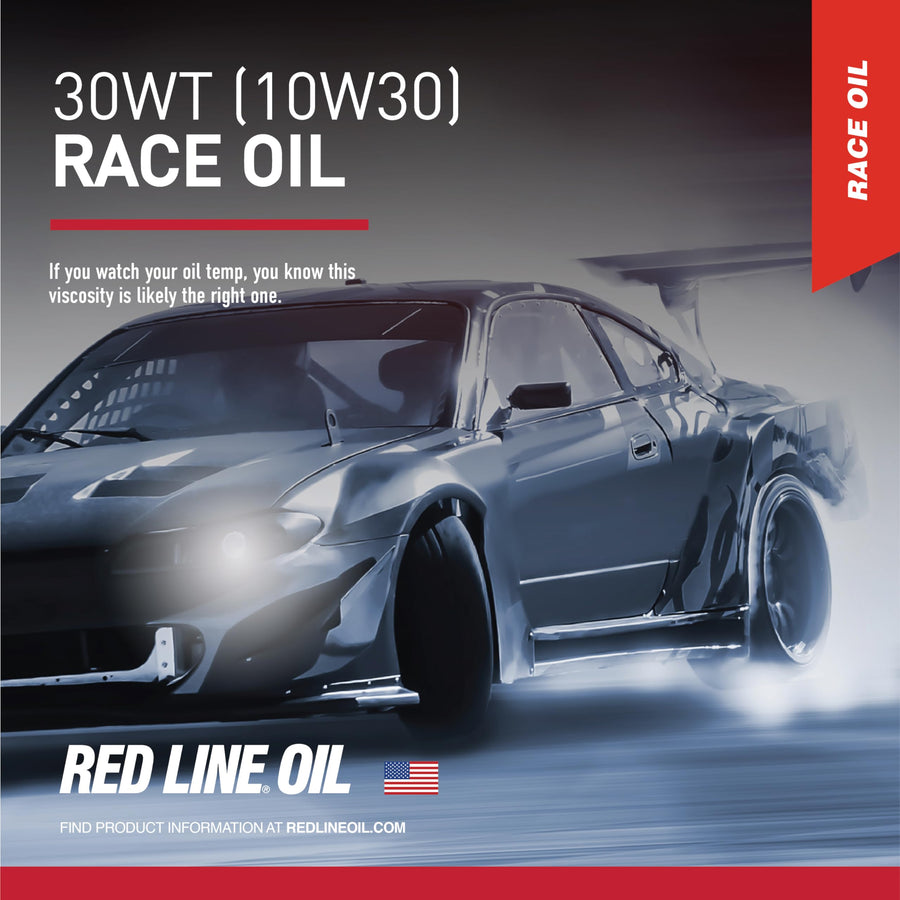 30WT Red Line Synthetic Race Motor Oil (10W30) - 1 Gallon