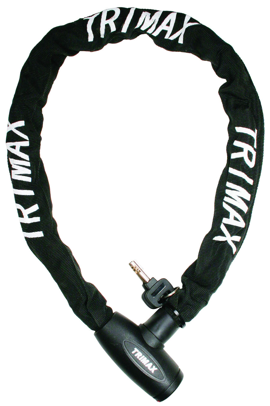 Trimax Integrated Lock & THEX1036 Super Chain - 10mm Links x 36" Length