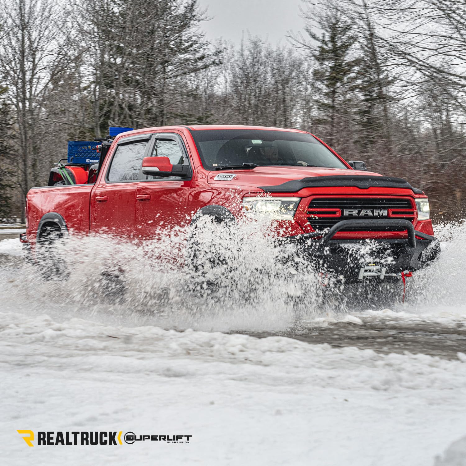 SUPERLIFT SUSPENSION RealTruck 2" Leveling Kit for RAM 1500 | Coil Spacers | 40041 | Fits 2019-2024 Dodge RAM 1500 (Does Not fit Rebel Models)