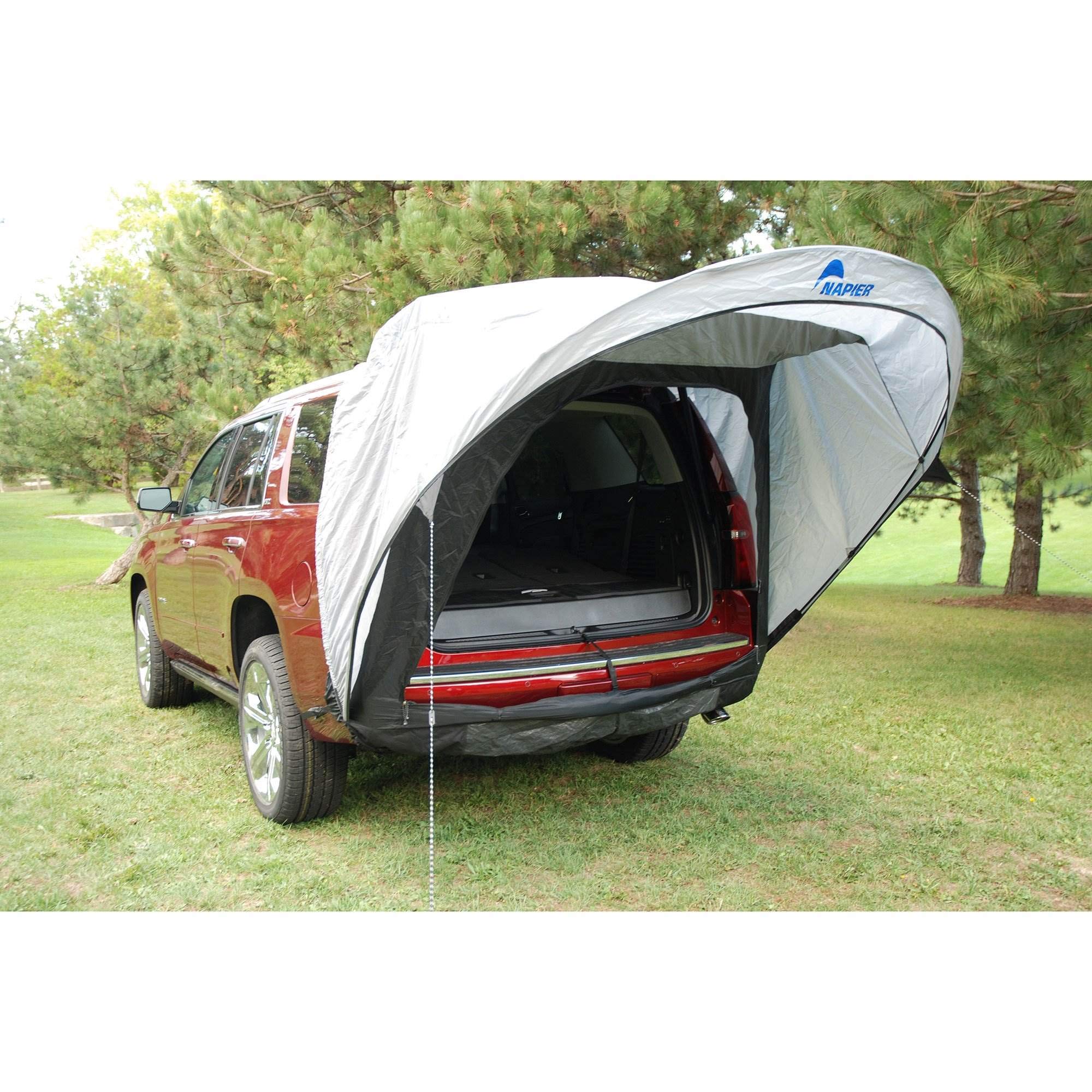 Sportz Cove Napier SUV Tailgate Tent with Awning Shade and Mesh Screen Door (Mid to Full Sized SUV's and Minivans)
