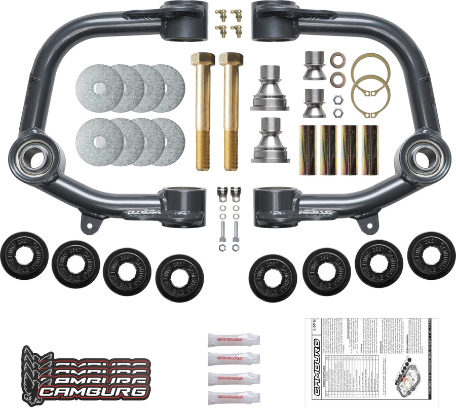 Camburg Front Upper Control Arm Kit CAM-310006 Suspension: Compatible with 2000-2006 Toyota Tundra, 2001-2007 Toyota Sequoia