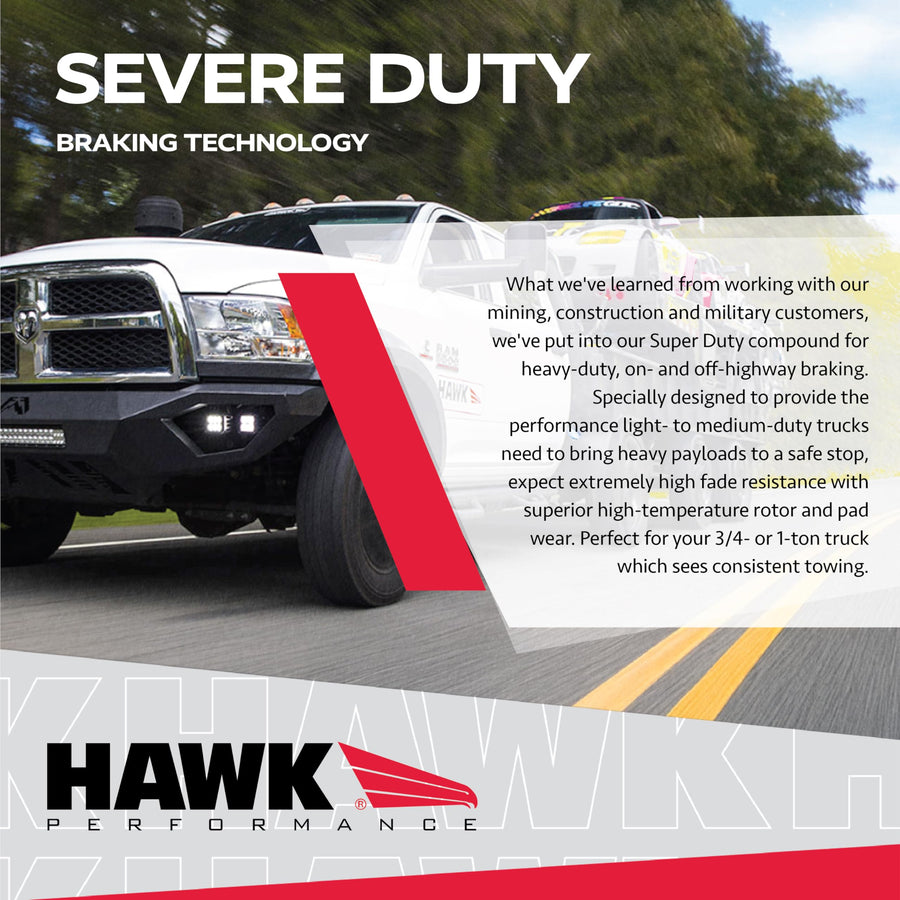 Super Duty Hawk Performance HB103P.590 Street Brake Pads