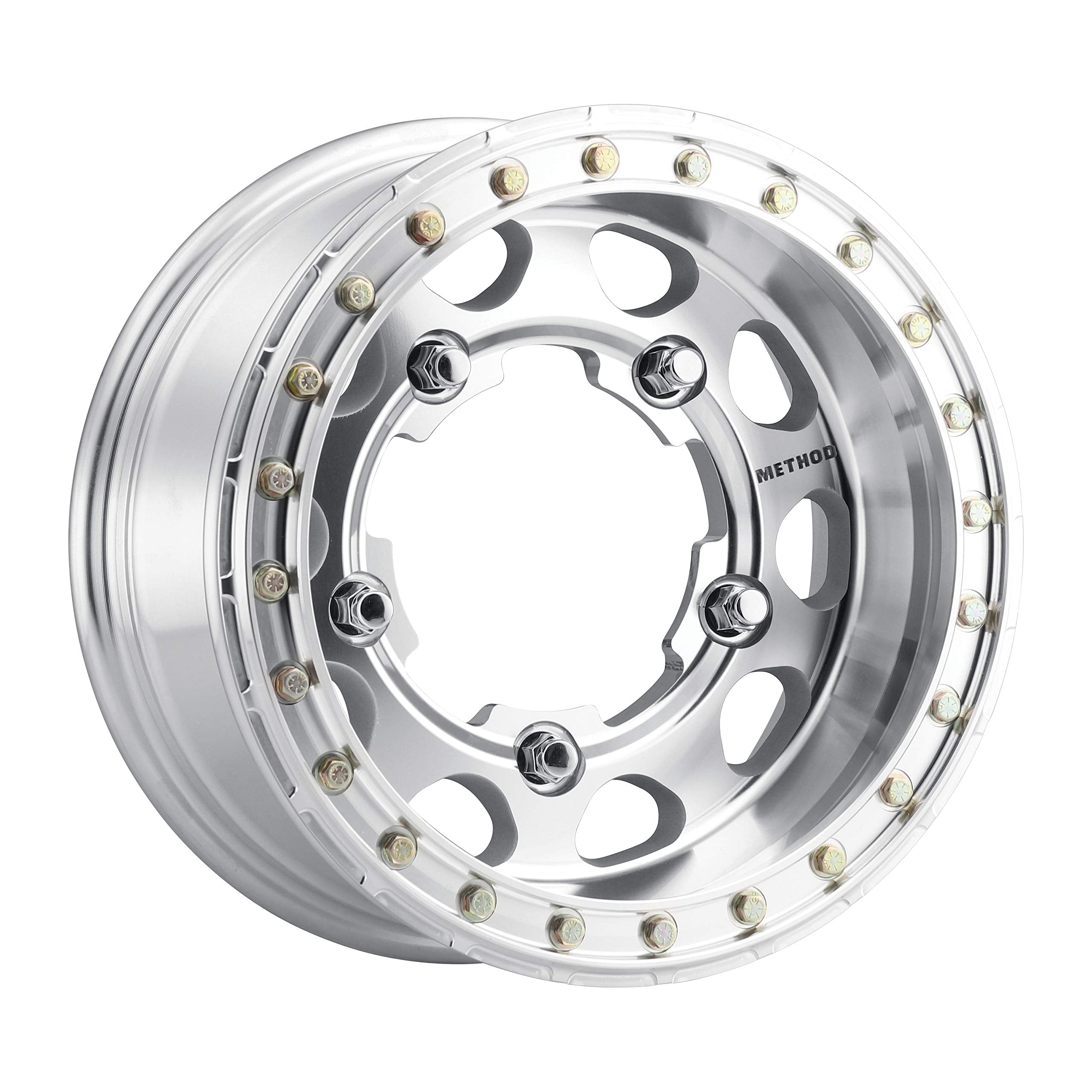 Method Race Wheels 103 Beadlock Buggy Raw Machined 15x4.5" 5x205", 25mm offset 1.75" Backspace, MR10354519325B