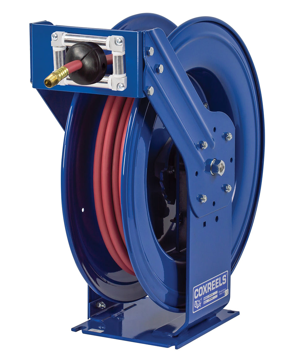 Coxreels Maximum-Duty Truck Series Air Hose Reel, Model# TSH-N-550, 3/4" Hose ID, 50' Length