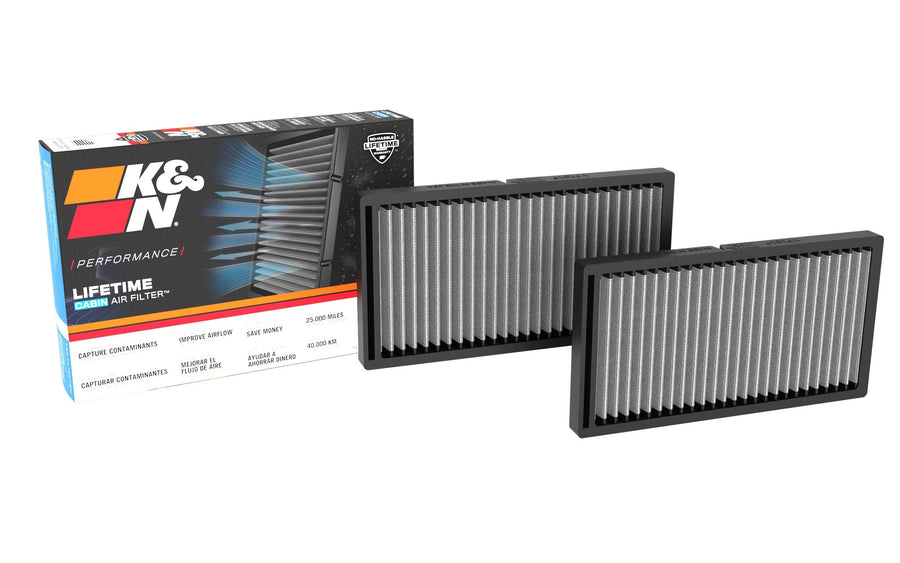 Cabin Air Filter K&N LIFETIME: Premium, Washable, Clean Air for your Cabin: Compatible with 2022-2024 Lexus/Subaru/Toyota: RZ300e, RZ450e, Soleterra, bz4x, VF1019