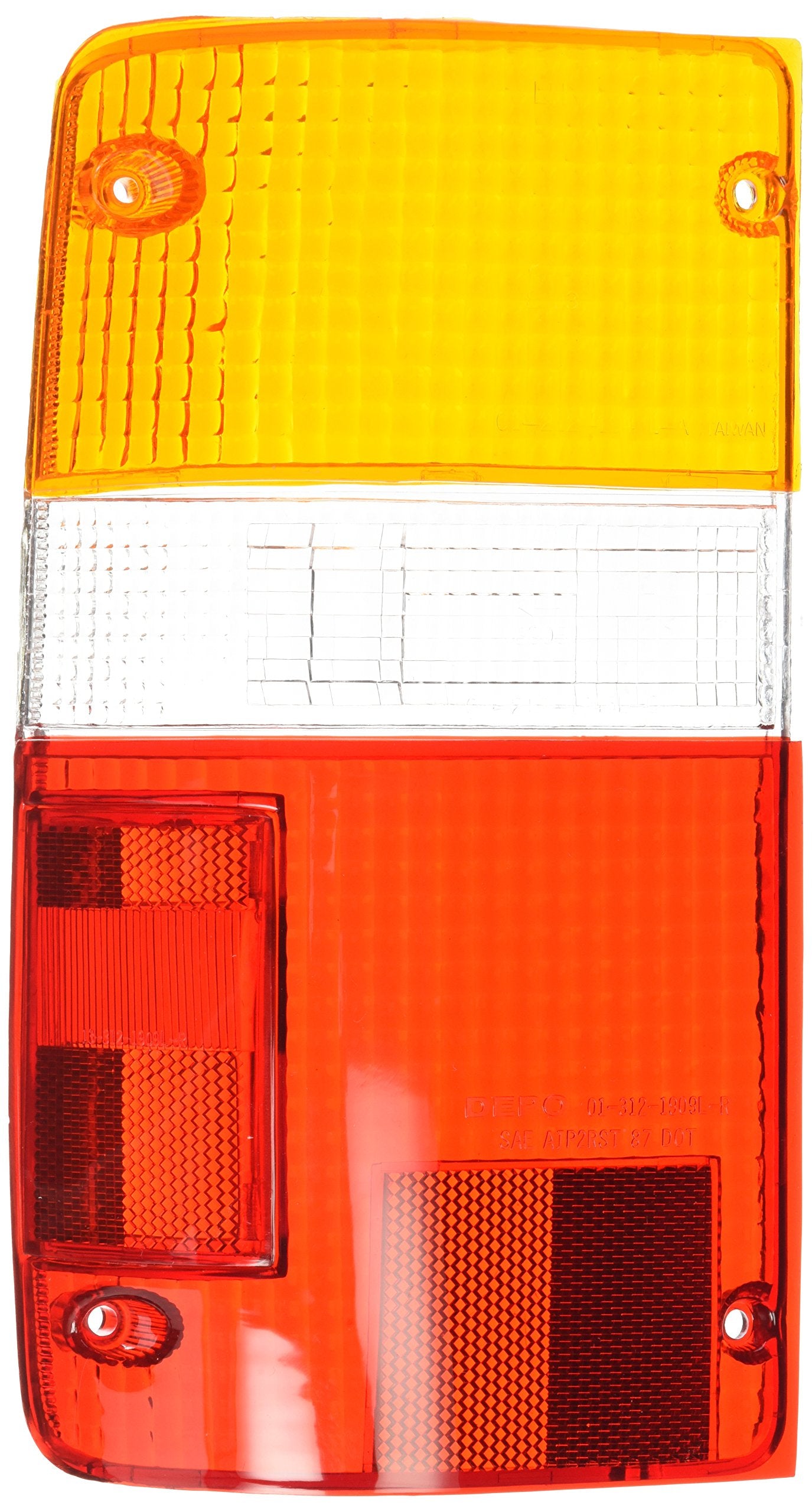 Replacement Driver Side Tail Light Lens DEPO 00-312-1909L-S