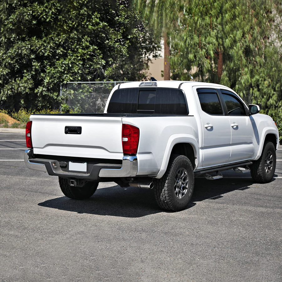 Spec-D Tuning Tail Lights Red LED w/Sequential DRL Strips Compatible with 2016-2022 Toyota Tacoma, Left + Right Pair Assembly