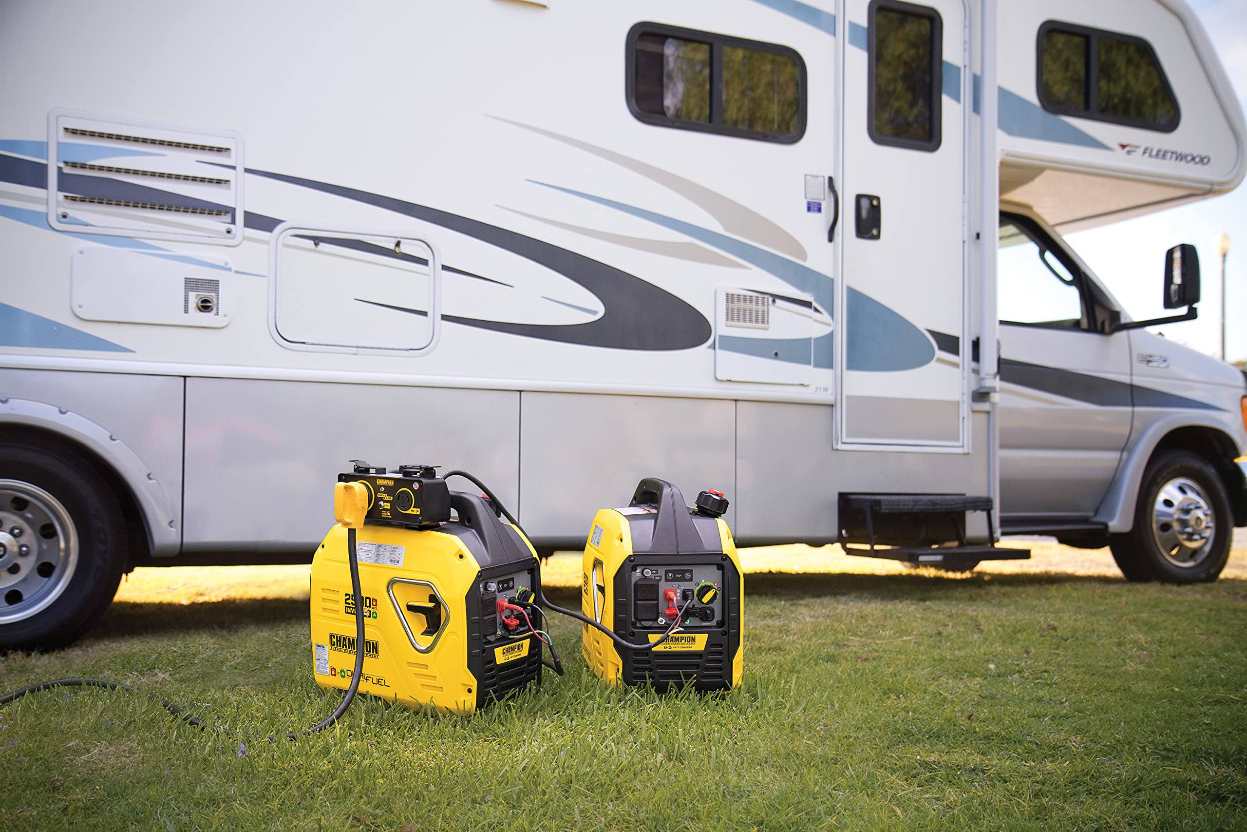 30-Amp Champion Power Equipment ParaLINK 100740 Kit for Linking Two 2000 to 3000 Watt Inverter Generators, RV Ready