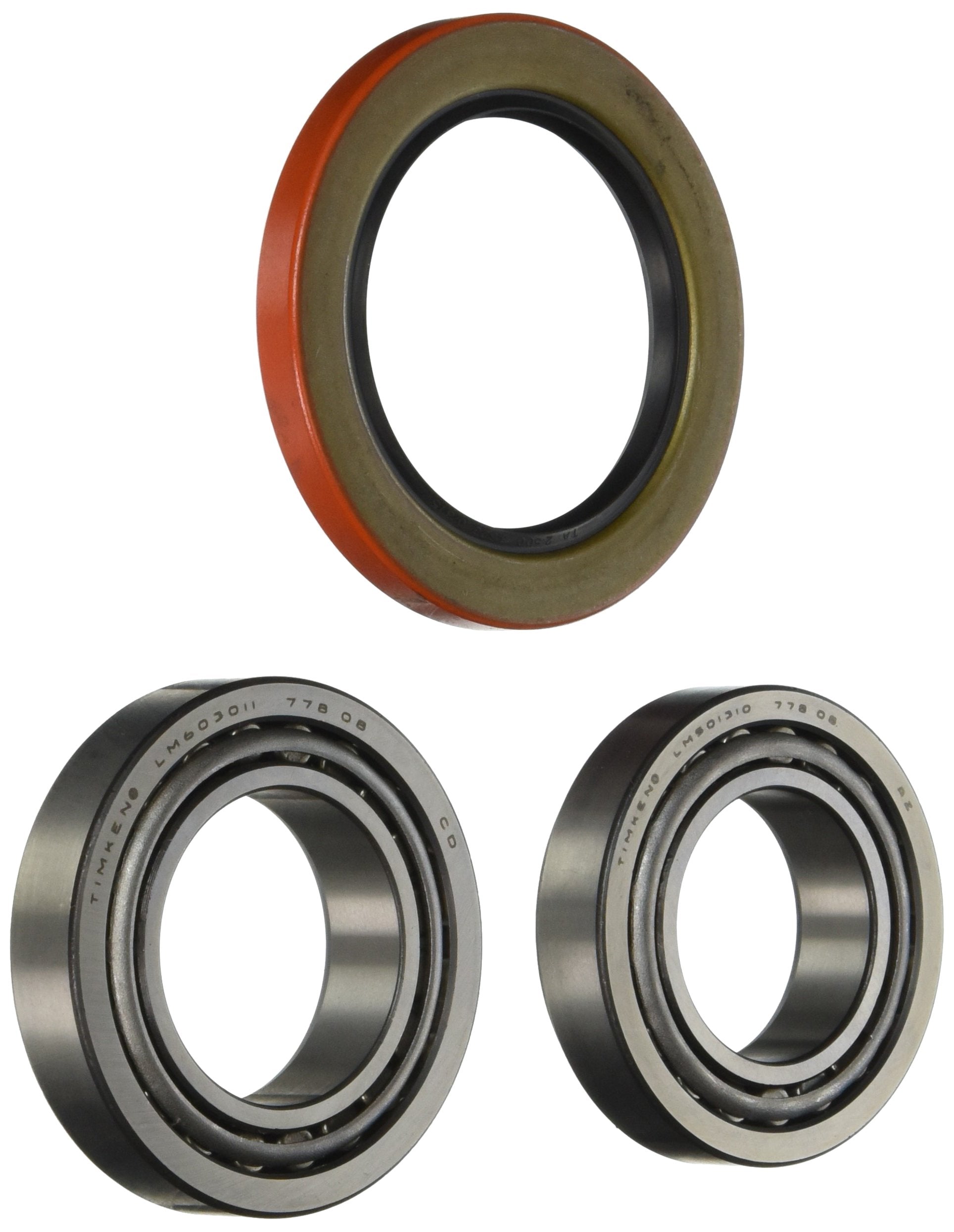 Front Replacement Yukon Gear (AK F-G04) Axle Bearing and Seal Kit for Dana 44/Chevy/GM 3/4 Ton Truck