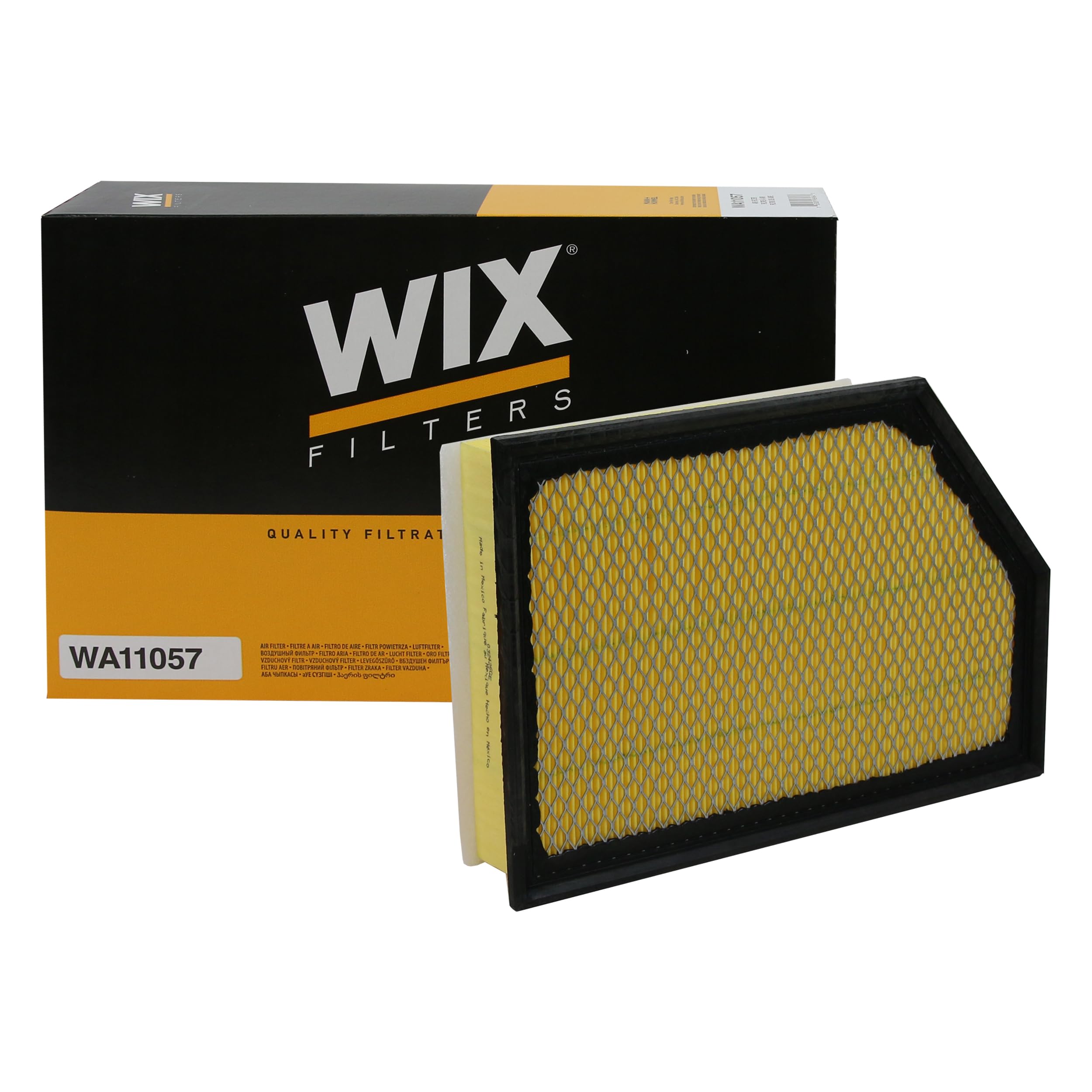 WIX WA11057 Compatible Engine Air Filter With 6.6L Chevy Silverado 2500HD (20-23), 3500HD (20-22), GMC Sierra 2500HD (20-23)
