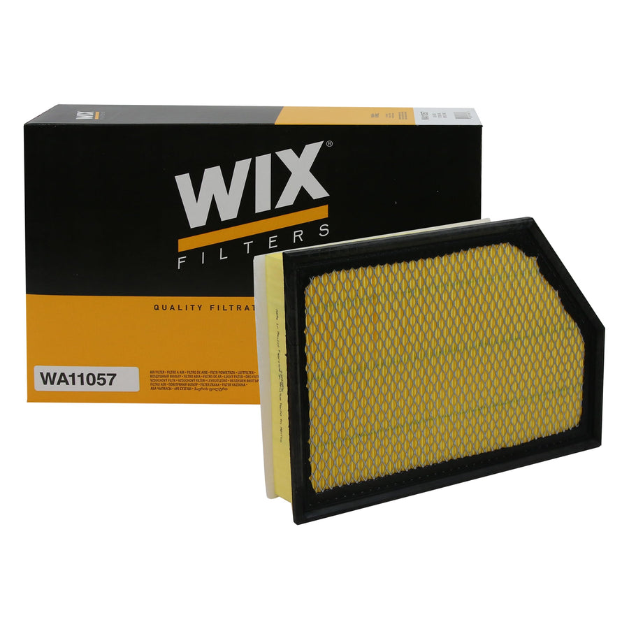 WIX WA11057 Compatible Engine Air Filter With 6.6L Chevy Silverado 2500HD (20-23), 3500HD (20-22), GMC Sierra 2500HD (20-23)