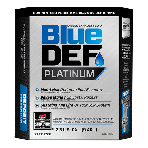 Diesel Exhaust Fluid BlueDEF Peak Platinum, 2.5 Gallon (DEG002)