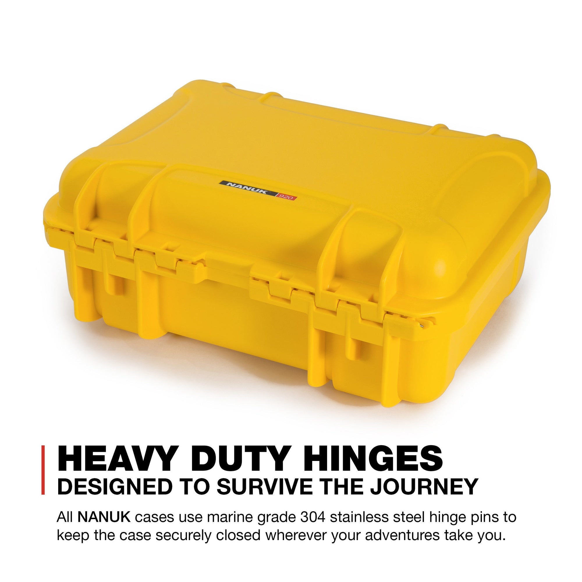 Nanuk Case for DJI Mavic w/foam insert 2PZ - Yellow 920-MAV2PZ4