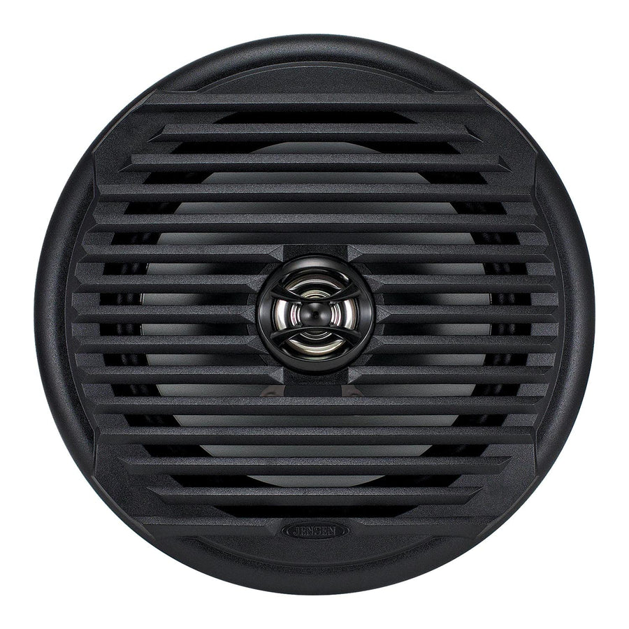 Black 6.5" Coaxial Speakers, 130 Watts