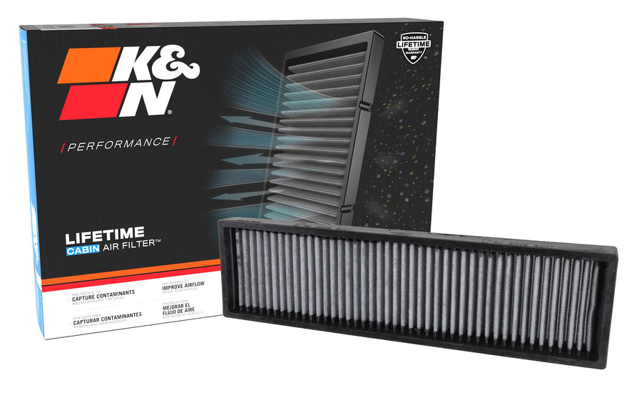 Cabin Air Filter K&N LIFETIME: Premium, Washable, Clean Air for your Cabin: Compatible with 2007-2016 Mini Cooper: (See Product Descriptions for Select Models), VF5000