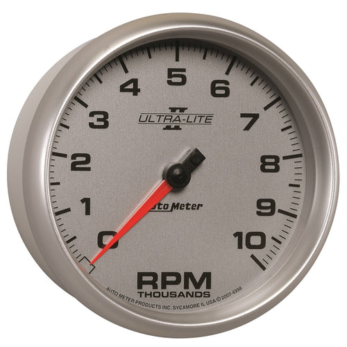 Auto Meter Ultra-Lite II 5" 10000 RPM In-Dash Tachometer 4998