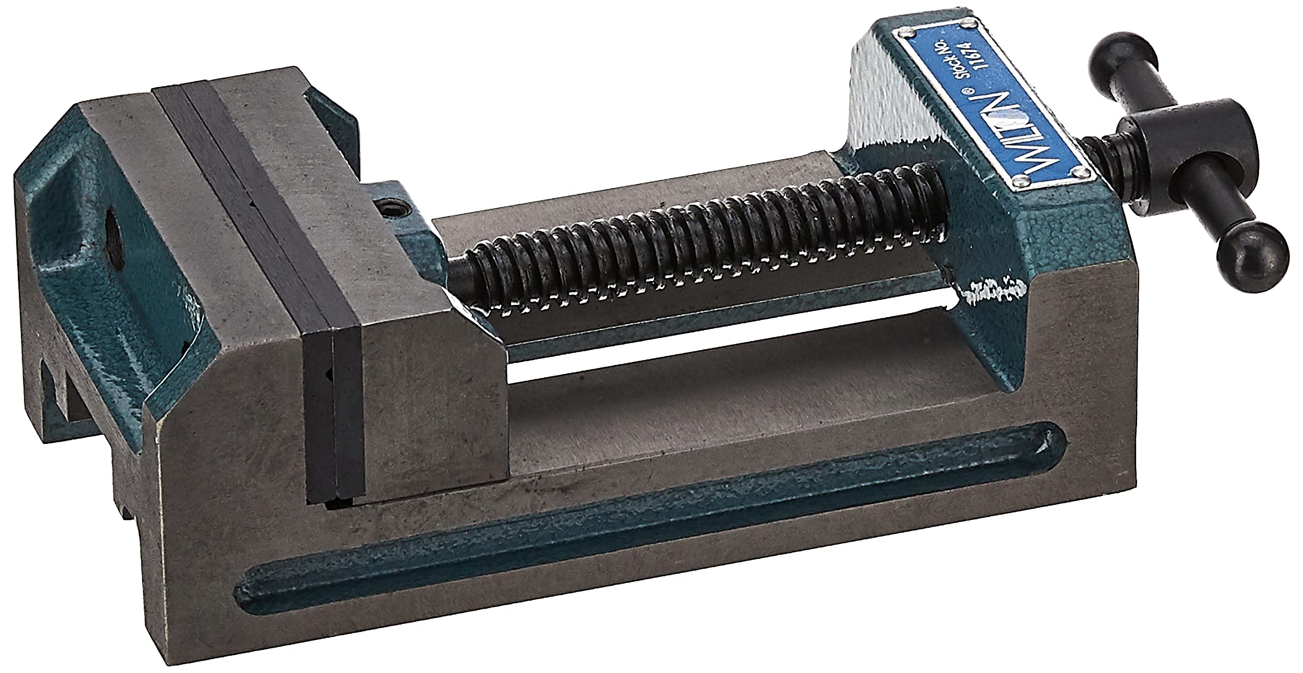Wilton Drill Press Industrial Vise, 4" Jaw Width, 4" Jaw Opening, 1-1/2" Jaw Depth (Model D144)
