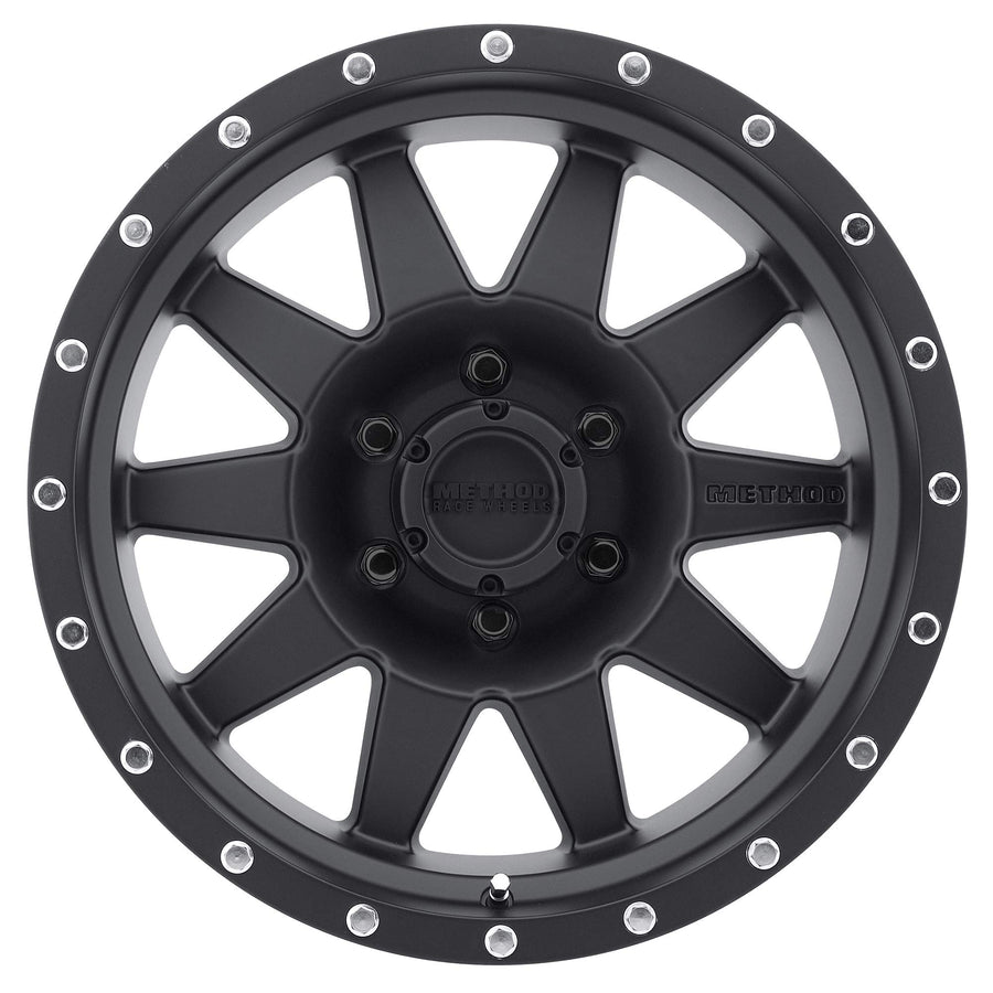 Method Race Wheels 301 Matte Black The Standard 20x9" 6x5.5", 18mm offset 5.75" Backspace, MR30129060518