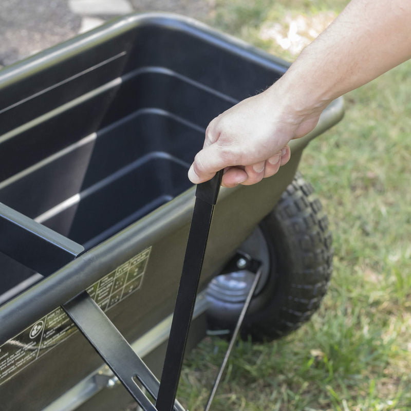 Tow-Behind Agri-Fab 45-0288 175 lb. Lawn & Garden Drop Spreader for Seed,Fertilizer, Salt, Ice Melt; Designed to Pull Behind Lawn & Garden Tractors