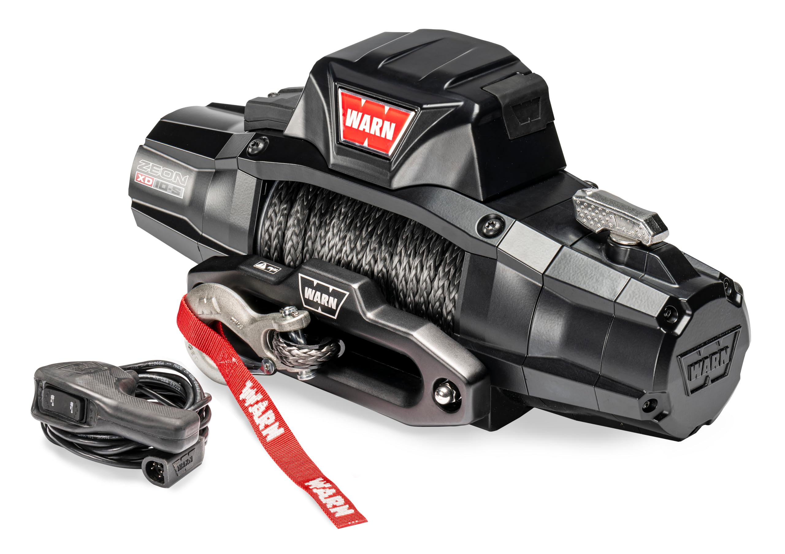 Zeon XD WARN 110010 10-S Convertible Winch Kit with Hub Wireless & Wired Remote - 10,000 lb Capacity