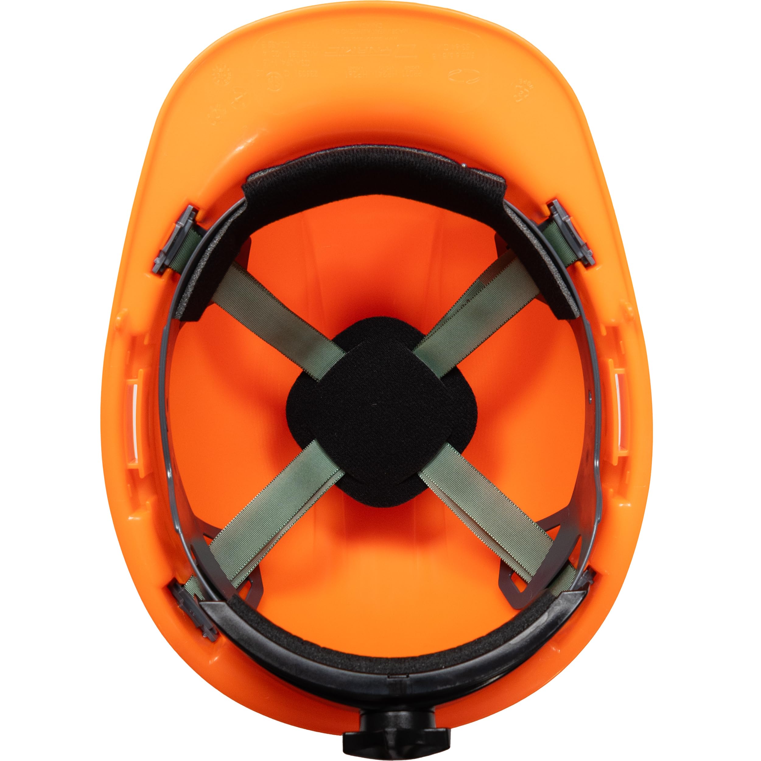 Whistler Cap Style Dynamic Hard Hat, HDPE Shell, ANSI Type 1, Class E, 4-Point Suspension, Wheel Ratchet Adjustment, Hi-Vis Orange (280-HP241R-31)