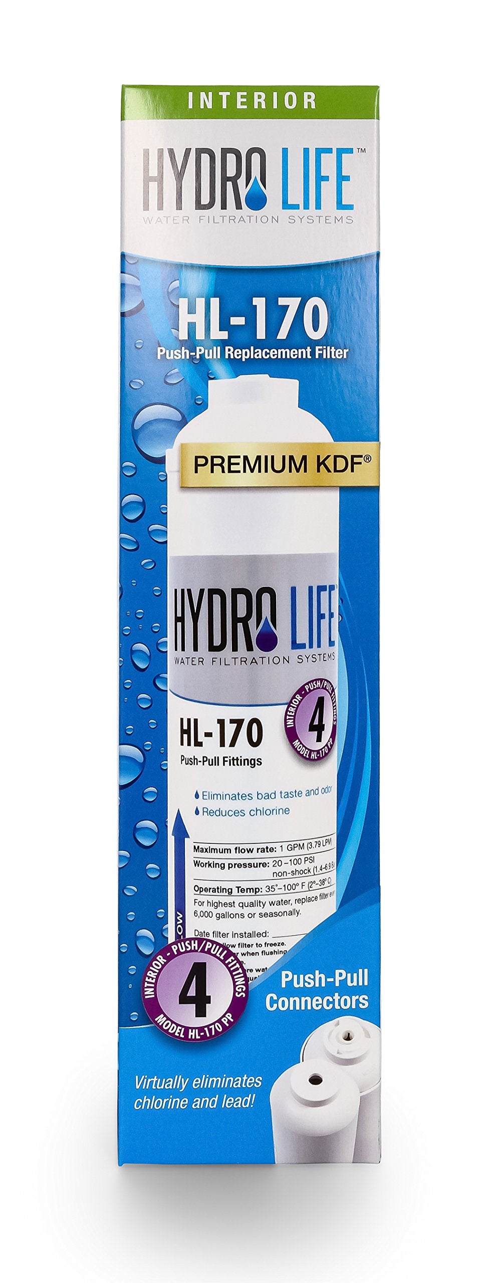 HL-170 Hydro Life 52073 PP Replacement Under Counter Filter