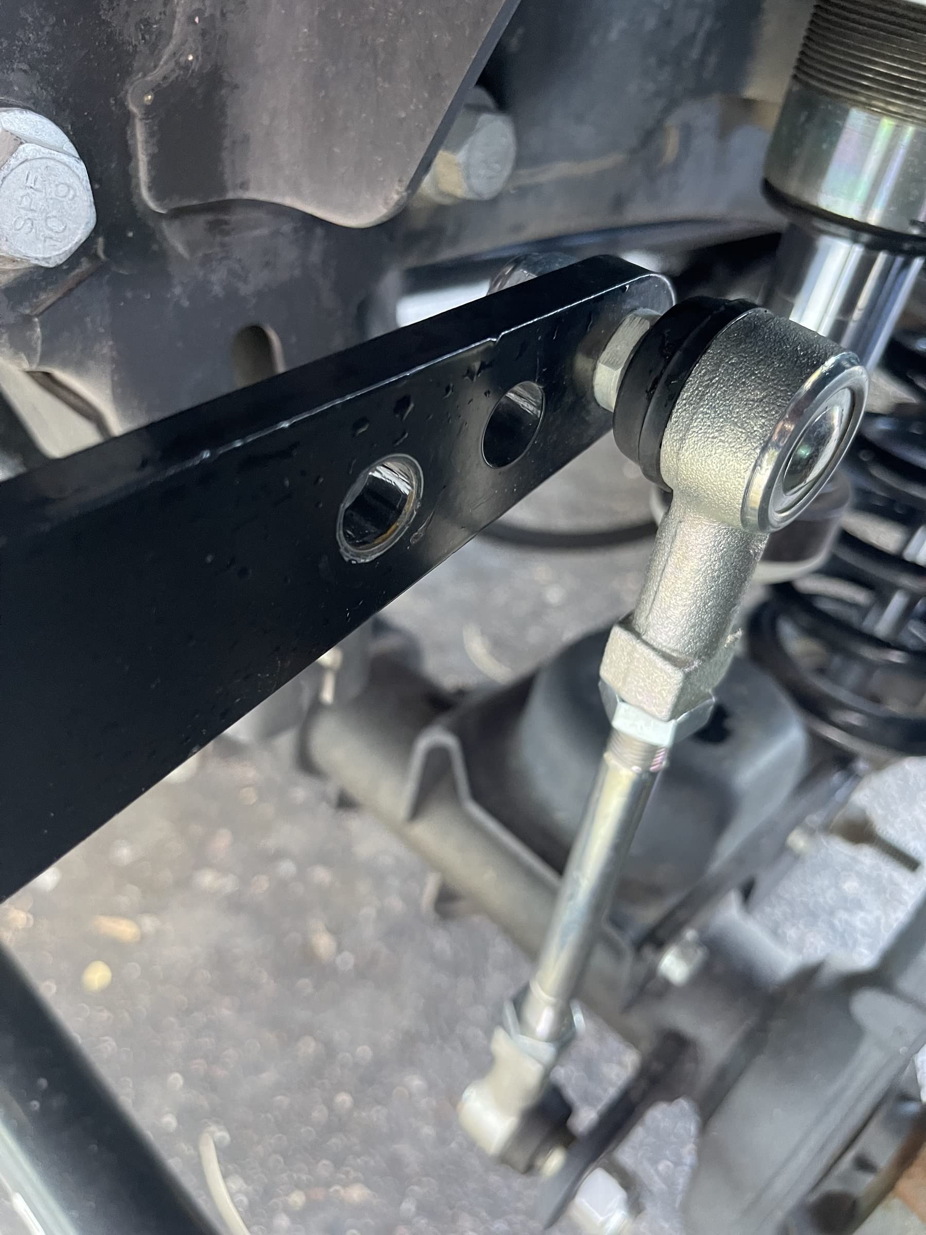 Adjustable RSO Suspension Sway Bar End Links Front or Rear 0-3 inch Lift Kits Compatible with 2007-2018 Wrangler JK/JKU