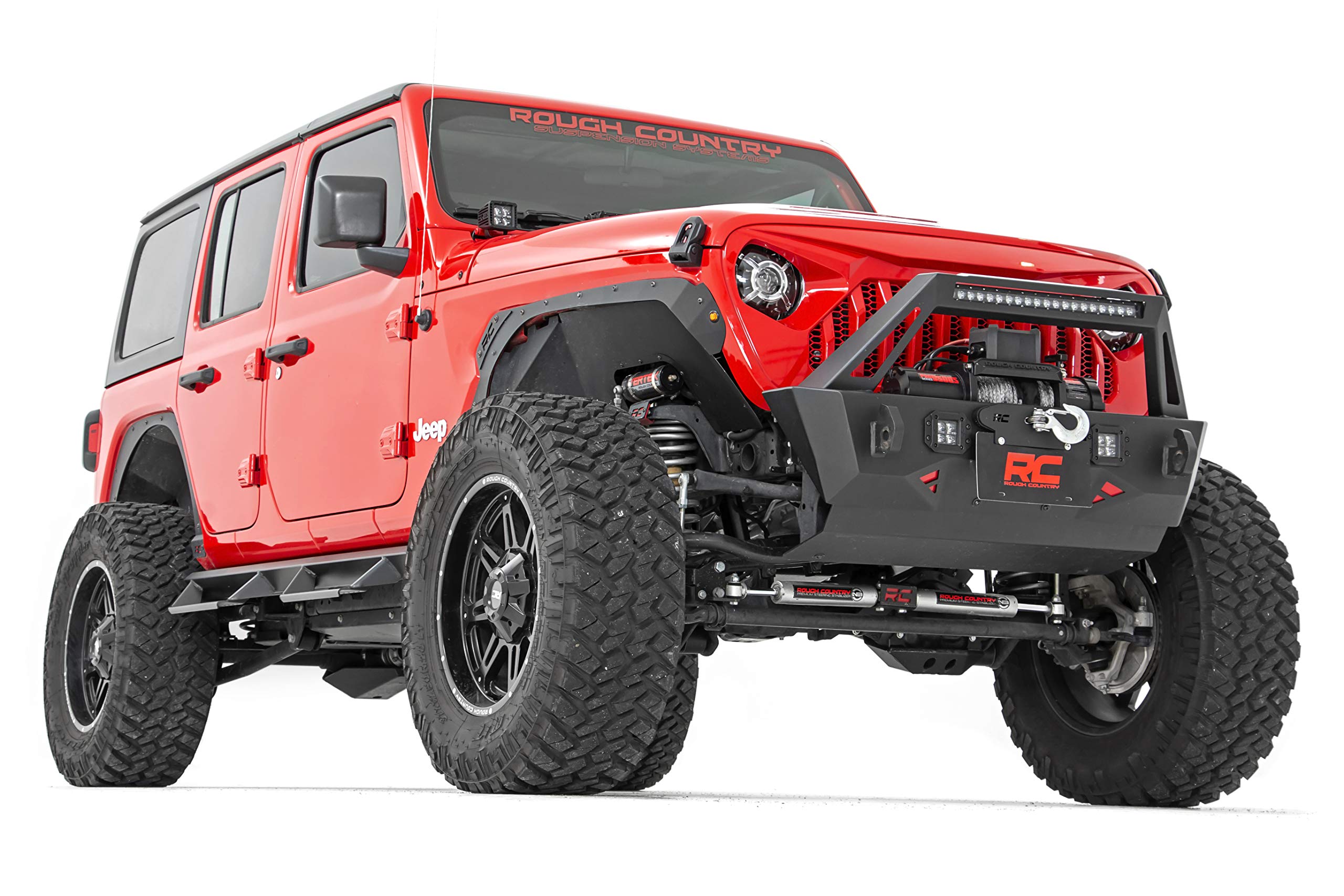 Rough Country Grille Angry Eye for 18-24 Jeep JL/JLU/Gladiator - 10496