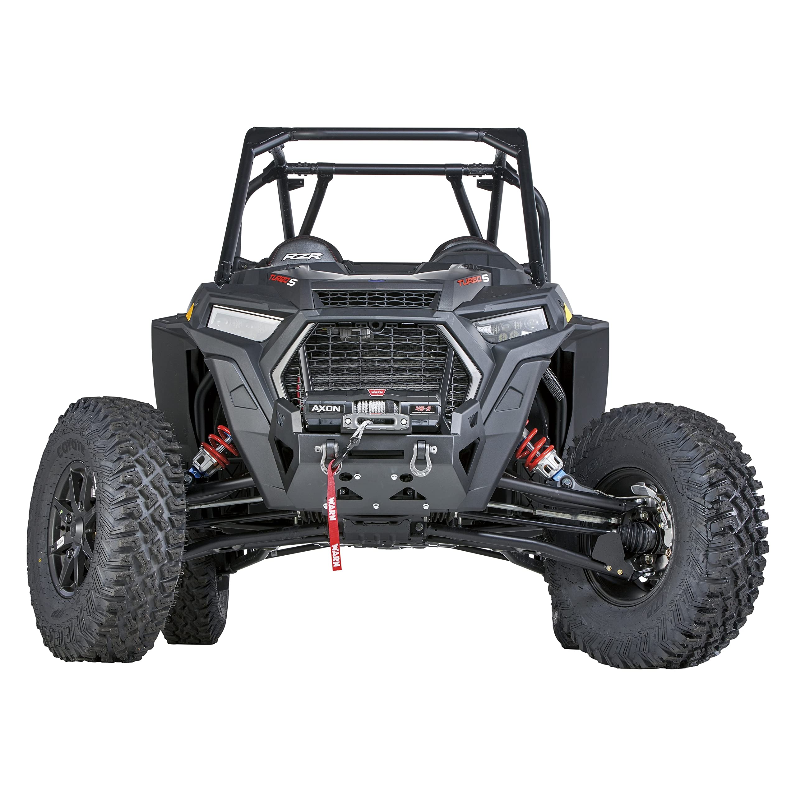 Front WARN 103392 Bumper Mounting Kit, Fits: Polaris RZR XP Turbo (2019)