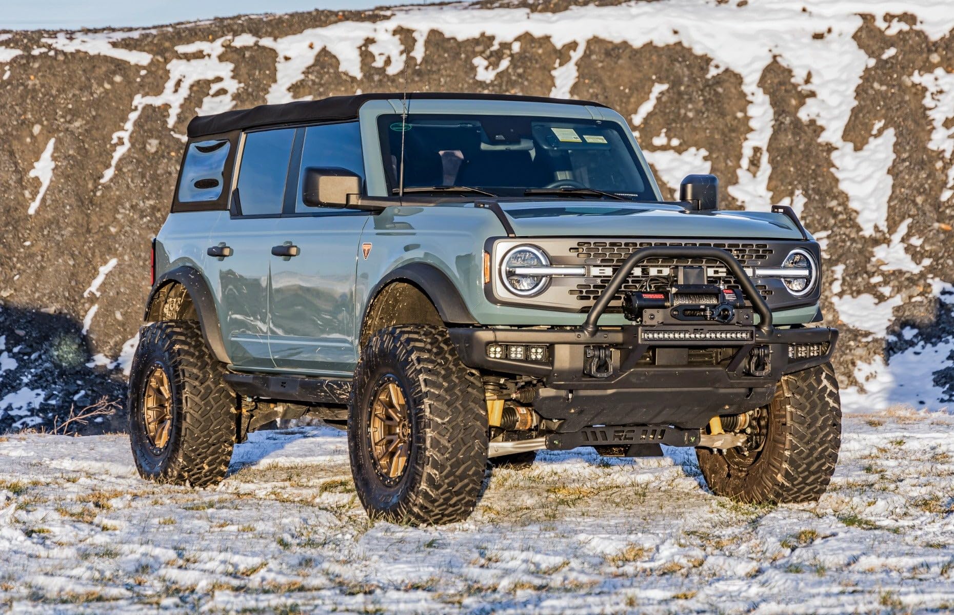 5" Rough Country Suspension Lift Kit for 2021-2024 Ford Bronco | 2.3L - 51080