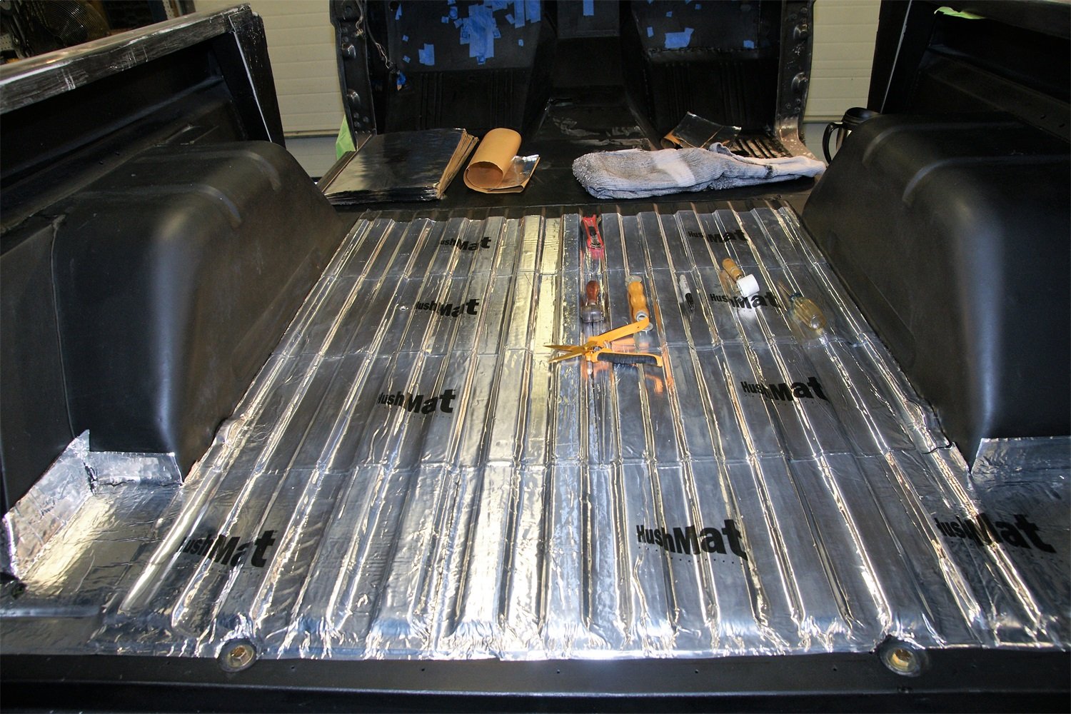 HushMat Sound and Thermal Insulation Kit 697654 (1964-1965 Ford Falcon Wagon Trunk)