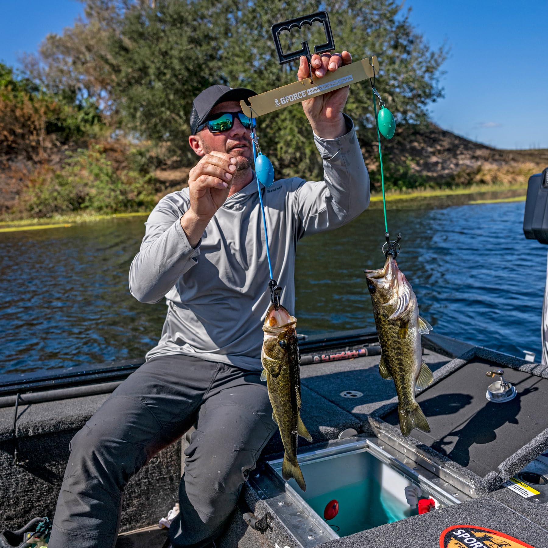 G-Force T-H Marine Conservation Cull System Gen 2 | Eco-Friendly Color-Coded Fishing Culling System with Precision Fish Weighing Clips | Durable & Reliable Fishing Accessories for Tournament Angling