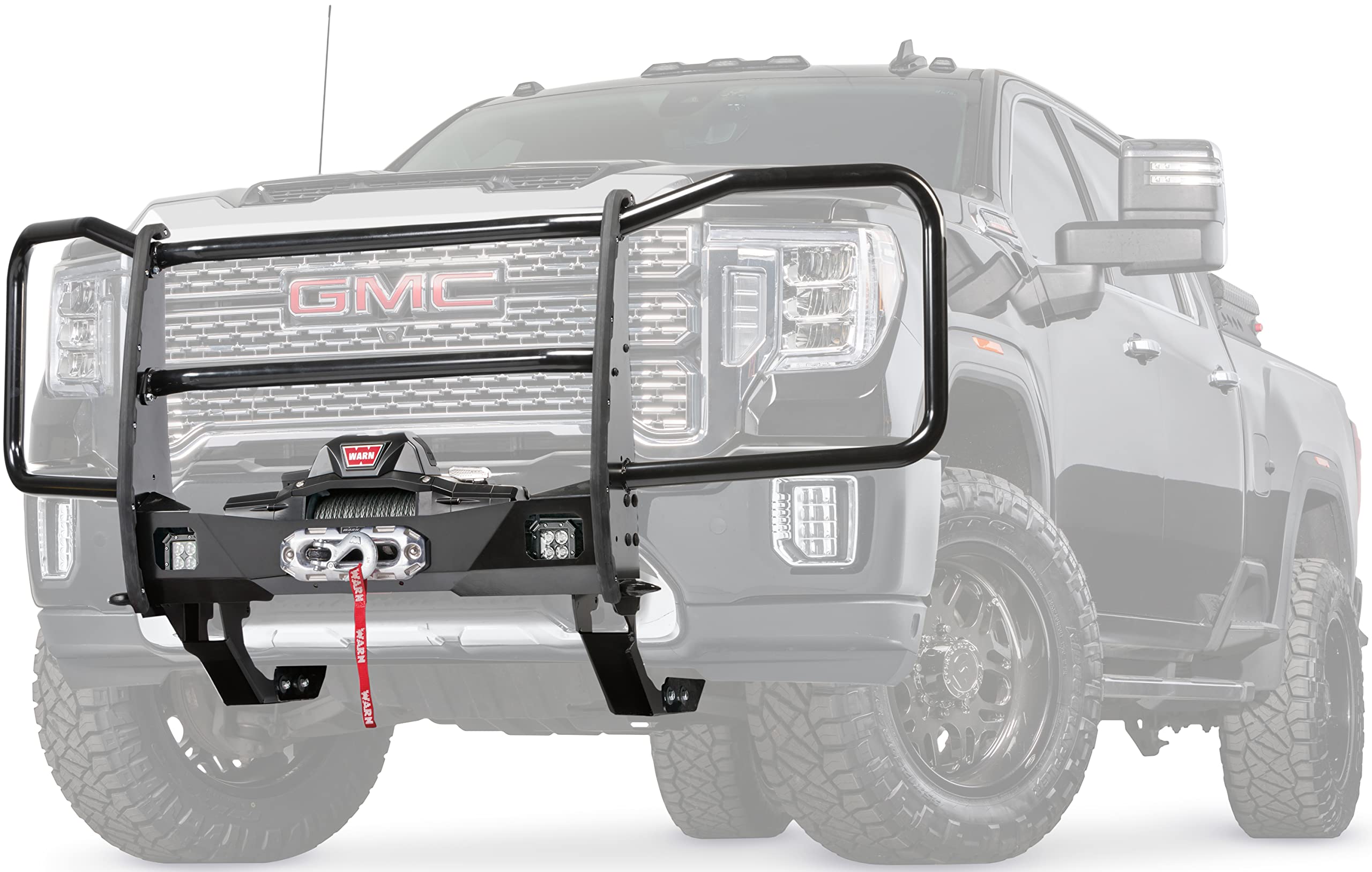Trans4mer Gen III WARN Full Grille Guard, Fits: Chevy Silverado HD (2020-2021)