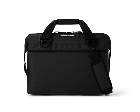 AO Coolers Soft-Sided Original Cooler Bag, Leak-Proof, Insulated, Lightweight, Black, 24-Can
