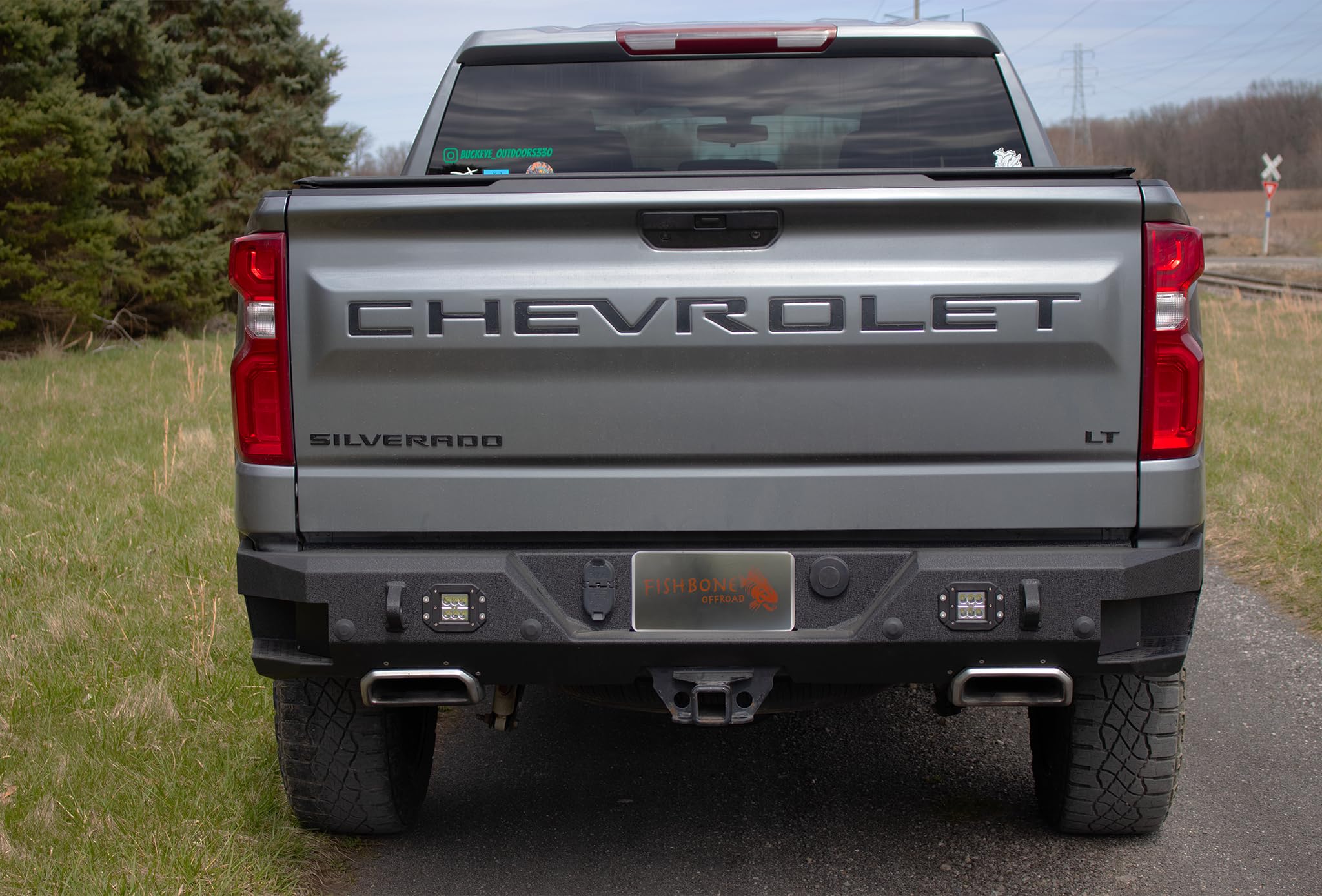 Rear Bumper Fishbone FB22394