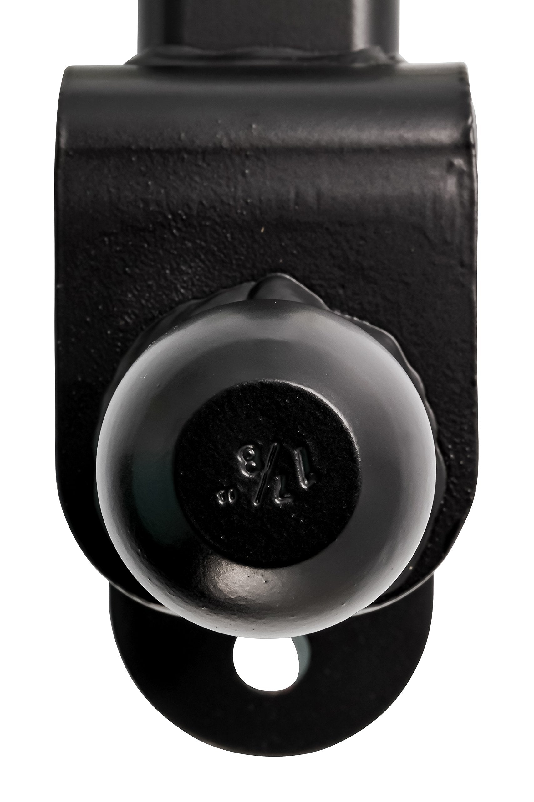 Boar Black UTV ATV Multi-Hitch - Features 1-7/8” Hitch Ball, 2” Shank - 6” (L) Shank - Hitch Ball has 2” Rise & Rated for 2,000lbs - Use w/utility trailers, tow straps & other ATV Accessories (66027)