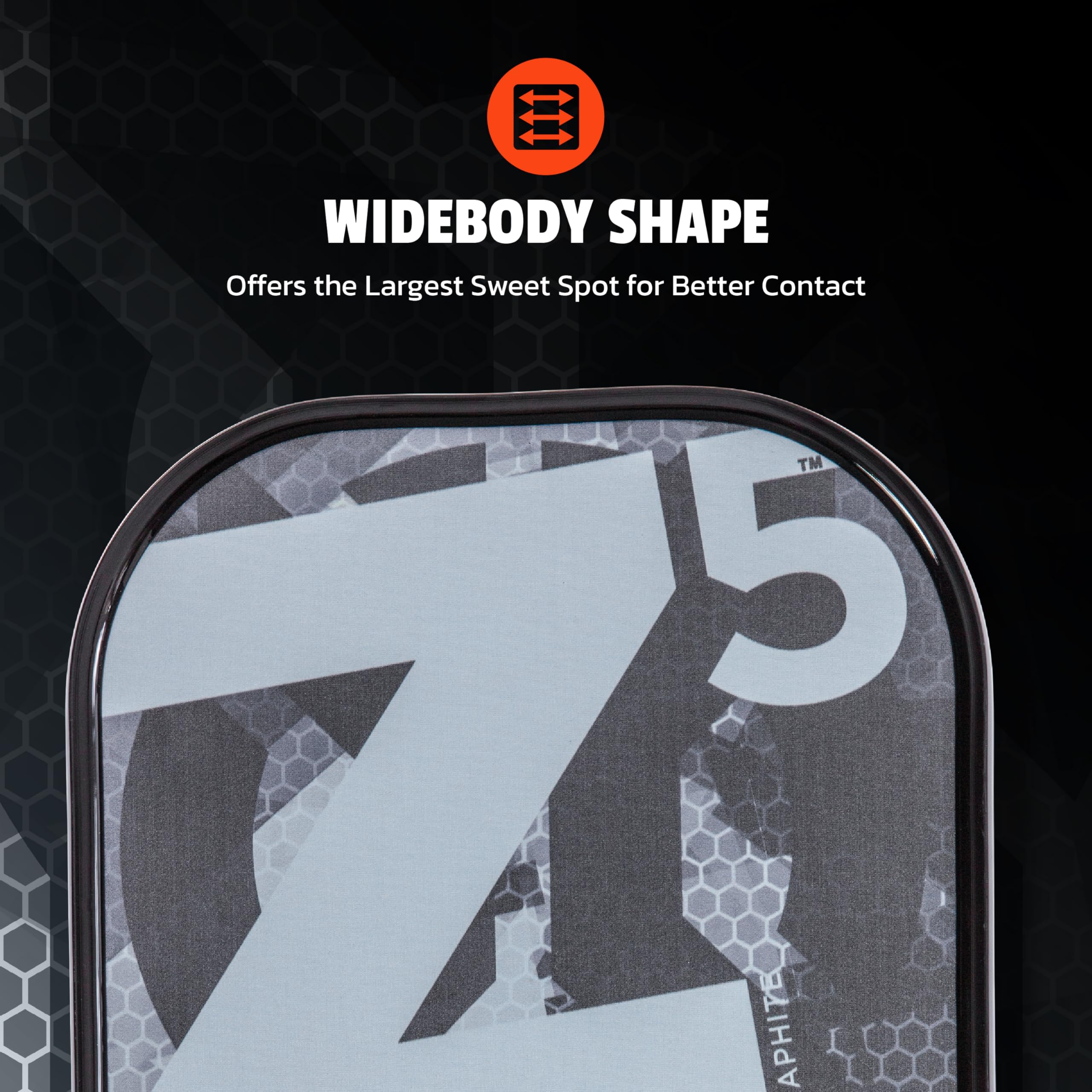 Graphite ONIX MOD Z5 Graphite Carbon Fiber Pickleball Paddles with Cushion Comfort Pickleball Paddle Grip - USA Pickleball Approved
