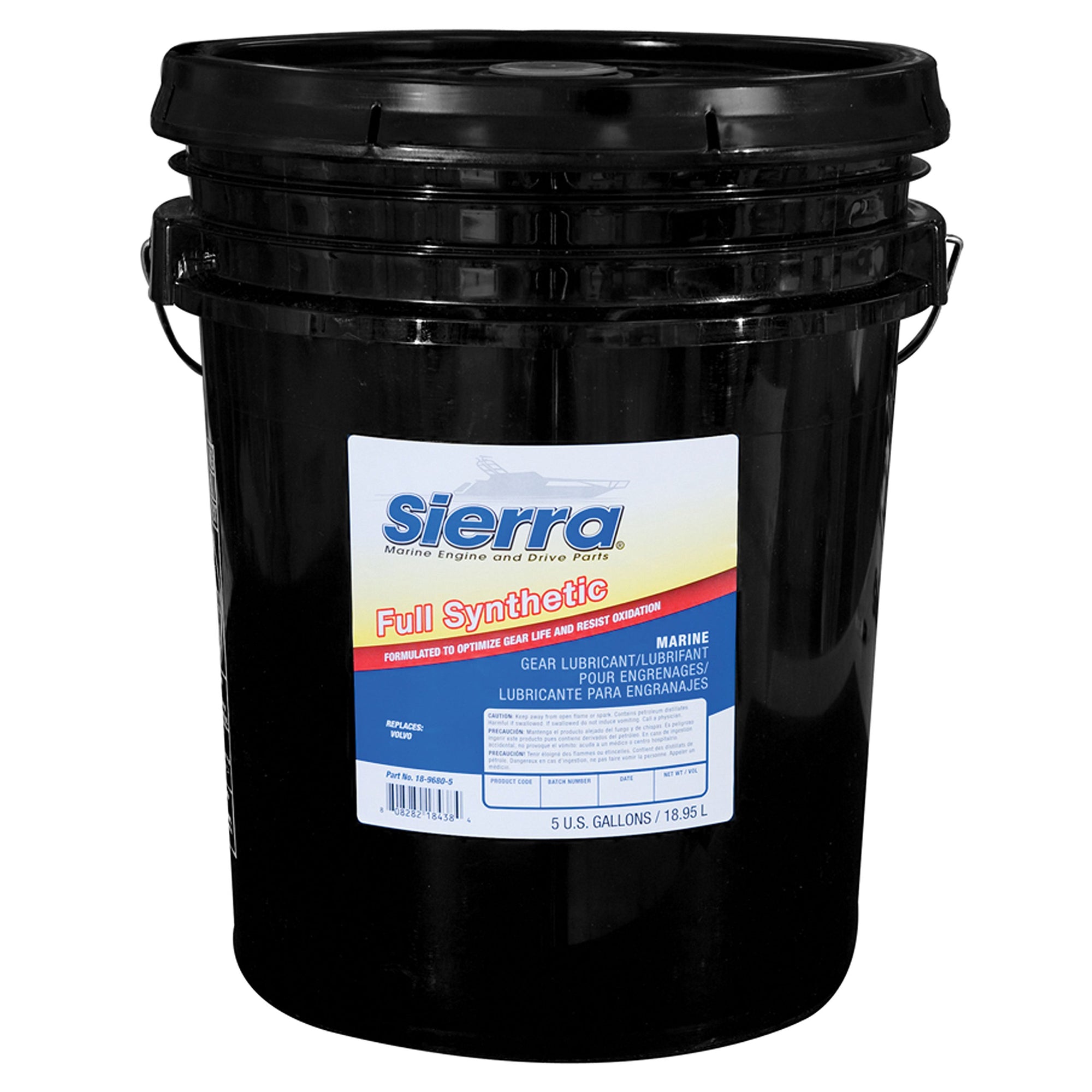 18-9680-5 Sierra Synthetic Gear Lube - 5 Gallon