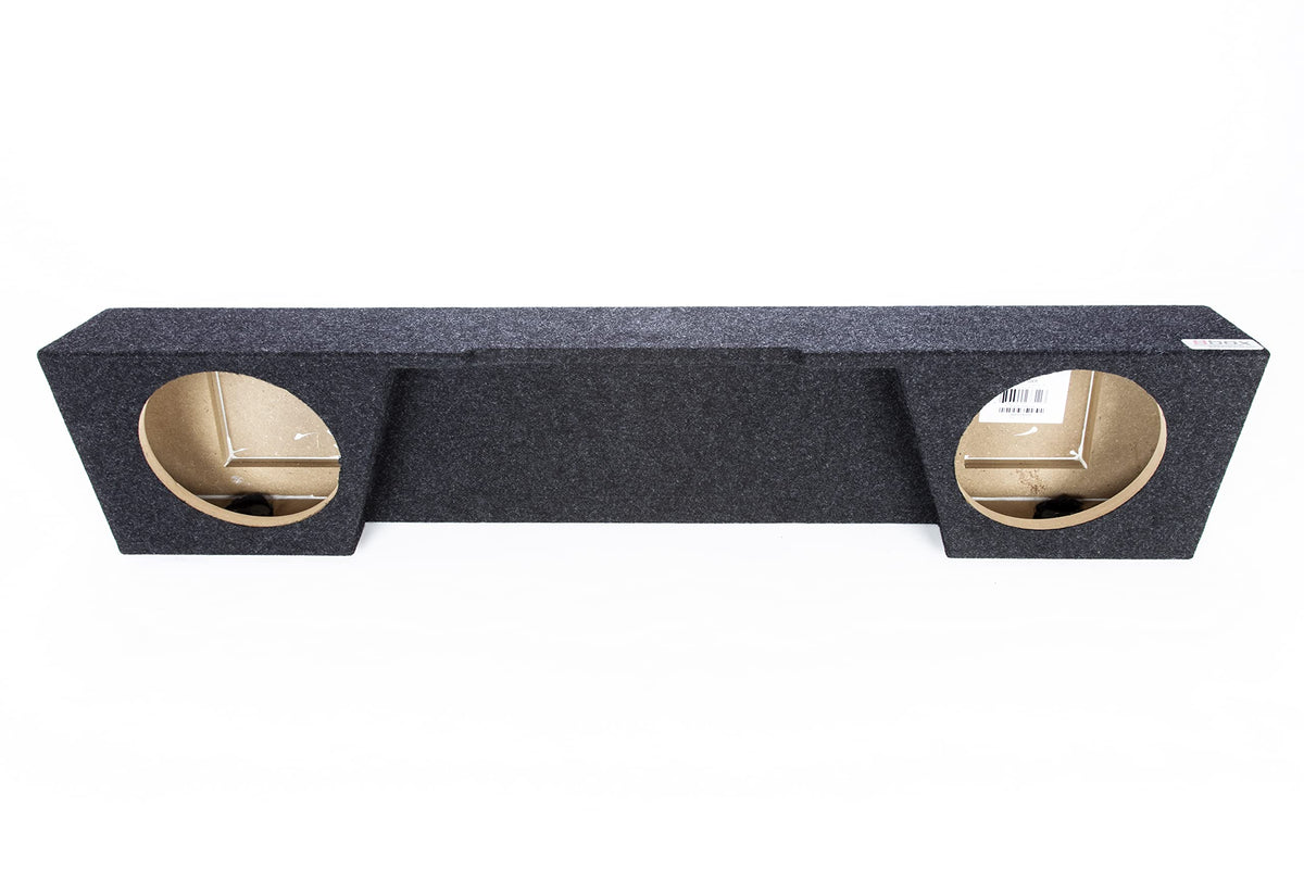 Atrend Bbox Dual 10” A144-10CP Sealed Subwoofer Enclosure Fits 2014-2018 Chevrolet / GMC- Silverado / Sierra Extended Cab, Charcoal