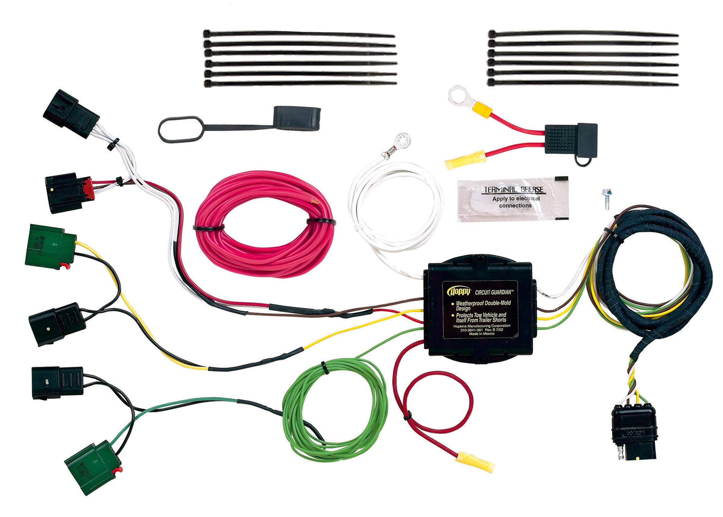 Plug-In Hopkins Towing Solutions Simple Vehicle Wiring Kit 11142155